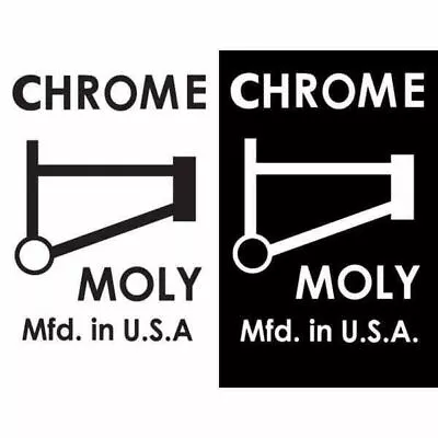 1980-83  CHROME MOLY  Mongoose Top Tube Decal • $6