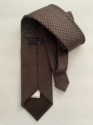 Zara Silk Blend Tie.58x3.5  Wide.new.italy • $20.99