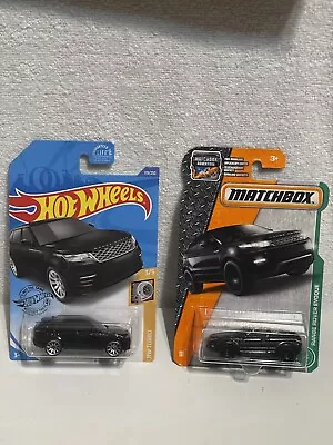 Hot Wheels/Matchbox Range Rover Evoque & Range Rover Velar  • $15