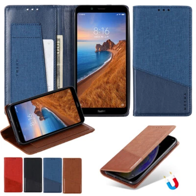 $13.39 • Buy For Xiaomi 11 10 Redmi Note 9 Magnetic Wallet Leather Flip Card Slots Case Cover