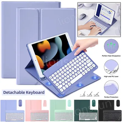 For IPad 9.7  10.2  10.9  Air 4th 5th Pro 11  Bluetooth Keyboard With Mouse Case • £13.99