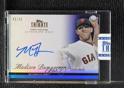 2012 Topps Tribute Auto Blue /50 Madison Bumgarner #TA-MB2 Auto • $110.65