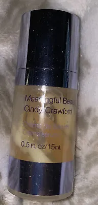 Meaningful Beauty Cindy Crawford Creme De Serum Cream TRAVEL Sz .5oz 15ml Sealed • $24.99