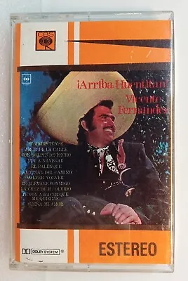 Vicente Fernandez - Arriba Huentitan  - Cassette - CBS Mexico Orange CTTE 685 • $60