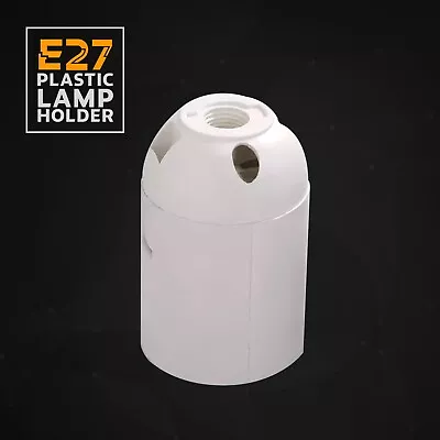 E27 Edison Screw Socket Pendant Ceiling Light Lamp Bulb Holder Lampshade UK • £46.29