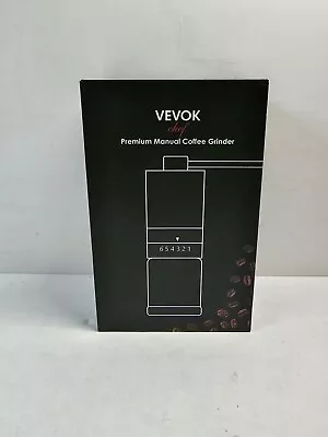 VEVOK CHEF Premium Manual Coffee Grinder Hand Coffee Grinder 6 Settings • $34.99