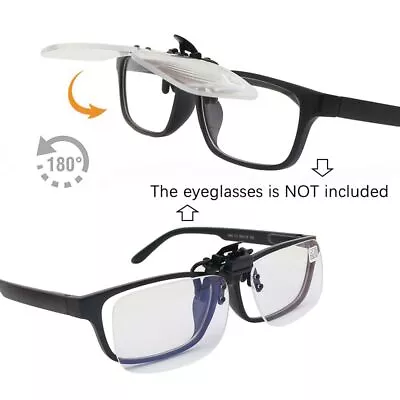 Flip Up Down Clip Presbyopic Glasses Magnifying Glasses  For Reading • £4.09