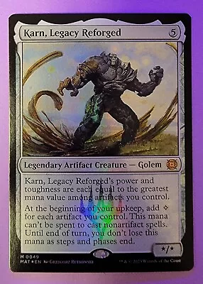 Karn Legacy Reforged - [Foil] March Of The Machine: The Aftermath (MAT) • $13.99