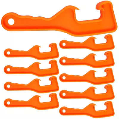  10 Pcs Decapper Plastic Wrench Bucket Lid Opening Tool Round • £15.85