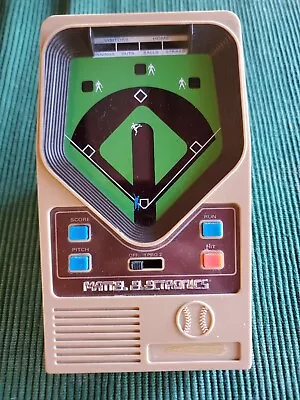 Mattel Classic Retro Baseball Electronic Game 1978. Tested/Works • $20