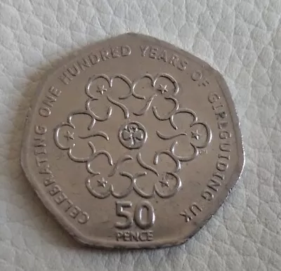 Girlguiding 50p 2010 50p Coin • £2.95