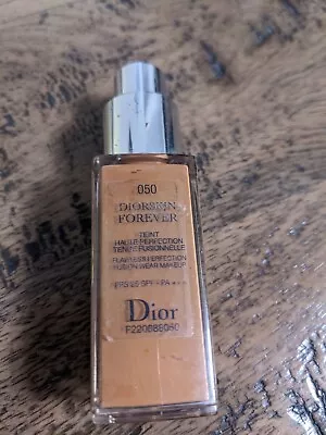 £14.99 • Buy Dior Diorskin Forever Flawless Perfection Fusion Wear Make Up 050 Dark Beige 