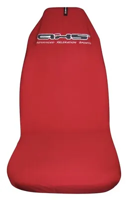 2 X CLASSIC RED AUSSIE MADE AXS RECARO BRIDE SEAT COVERS LIFETIME WARRANTY!! • $100