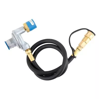 Marshall Two Stage LP Gas Regulator W 36  Hose 1 -20 Inlet X 3/8  Female QCC • $43.59