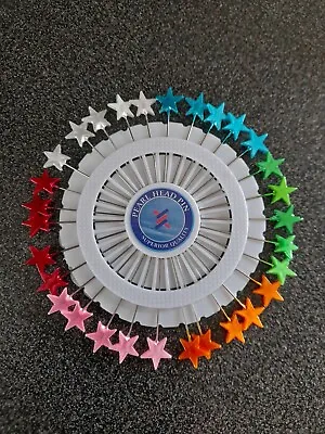 30 Pins Long Star Head - Sewing Dressmaking Tailor Crafts Quilting • £2.95