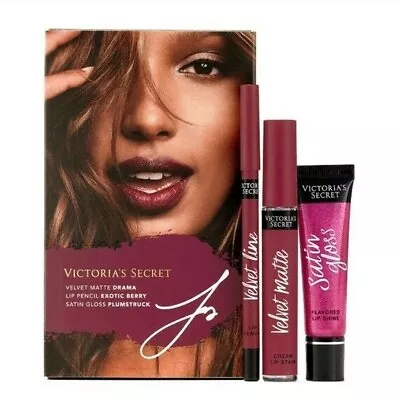 Victoria's Secret Velvet Matte Drama Jasmine's Lip Kit  • $51.27