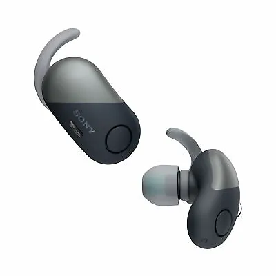 $99 • Buy Sony WFSP700NB (Box Damaged^) Wireless Noise Cancelling Headphones (Black)