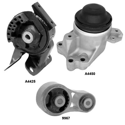 Engine Mounts & Transmission Mount 3 PCS Set For Mazda CX-9 V6-3.7L 2nd Design • $144.95