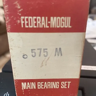 Federal Mogul 575 M Main Bearing Set International Harvester Tractor • $60