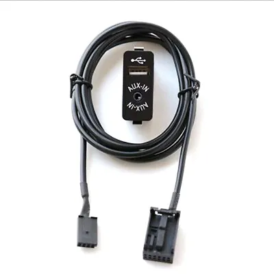 For BMW E39 E53 X5 12Pin Cable Adapter AUX USB For NAVIGATION AUX Interface S • $14.89