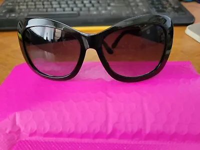 Vintage Halston Colors In Optics Ltd Black Cat Eye Sunglasses • $35