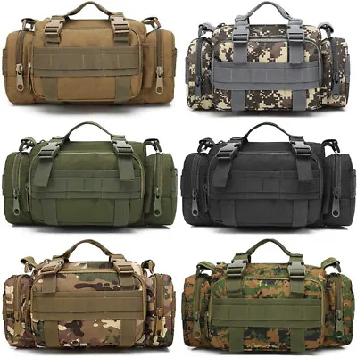 Tactical Waist Pack Deployment Bag Military Molle Waterproof Fanny Pouch • $18.99