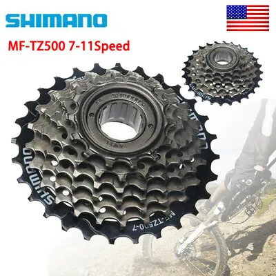 Shimano 6/7/8/9/10/11 Speed Wide Ratio Cassette 11-50t MTB Bike Freewheel Cogs • $17.99