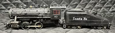 HO Scale (Mantua) 0-4-0 Santa Fe #99 Steam Locomotive & Tender- Tested Runs* • $32.99