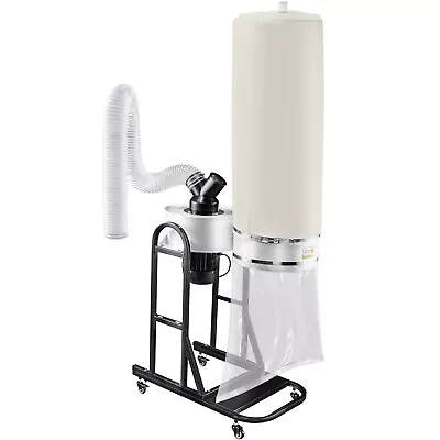 VEVOR Vortex Dust Collector Woodworking Dust Collector 1.5HP 220V W/ Mobile Base • $242.99