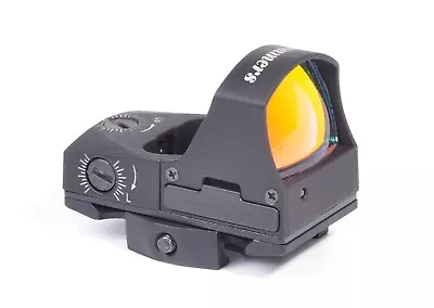 MRS Mini Red Dot Sight W/ Ambient Light Sensor Weaver Mount Doctor Plate • $89.90