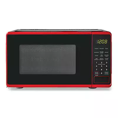 Mainstays New Red 0.7 Cu. Ft. Countertop Microwave Oven 700 Watts • $49.50