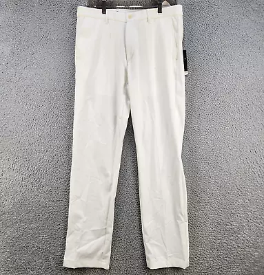 Lauren Ralph Lauren Classic-Fit Performance Dress Pants Men's 33x32 Off White~ • $23.47
