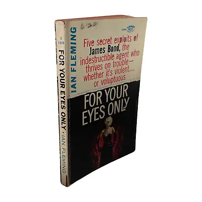 FOR YOUR EYES ONLY Ian Fleming James Bond 007 Signet 1st Printing 1961 Paperback • $20