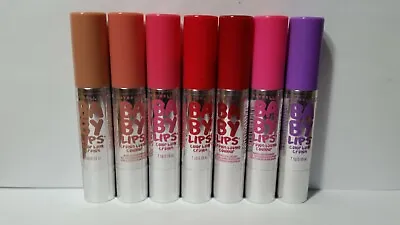 1) Maybelline Baby Lips Color Balm Crayon Lip Balm Your Choice Of Shade ONE Balm • $34.99