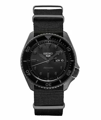 Seiko 5 Sports SRPD79 Men's Watch Black 42.5mm Stainless Steel • $179.99