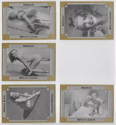 Marilyn Monroe Complete Promo Card Set 1993 Birth Of A Legend Brown Color Rare • $750