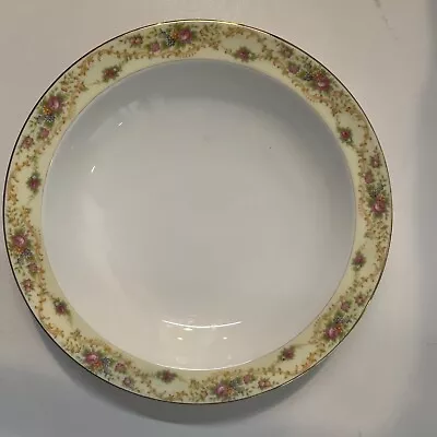 Vintage Meito China The Windsor Shape Salad Cereal Bowl 22 Kt Gold 7 7/8” • $5