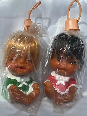 Two Rare Vintage 1960’s Moody/Emotional Cutie Baby Rubber Dolls Made In Korea • $60