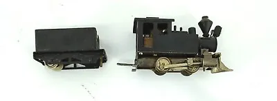 Mining HO Scale 0-4-0 Brass Steam Locomotive And Tender • $200