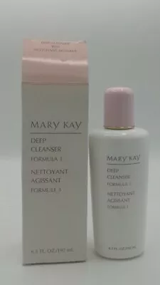 Mary Kay Deep Cleanser Formula 3 Oily Skin.Full Size 6.5 Fl Oz • $18.99