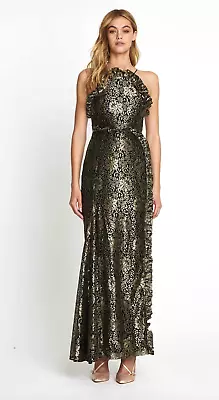 $90 • Buy Bnwt Alice Mccall Black Realms Gown - Size 4 Au/0 Us (rrp $595)
