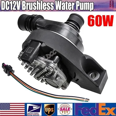 DC 12V 60W Brushless Engine Auxiliary Water Pump Automotive Car Circulation Pump • $39.99