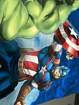 Set Of 2 AVENGERS Captain America Iron Man Thor Hulk Marvel Comics PILLOW CASES • $28