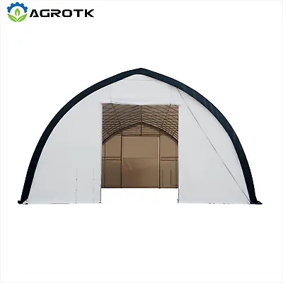 40Ft X 80Ft Peak Ceiling Storage Shelter Industrial Storage Tent With 12' Drive • $10779