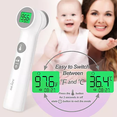 Non-Contact Thermometer Infrared Forehead Digital Temperature Gun For Kids Adult • $25.99