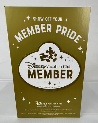 Disney Vacation Club DVC Membership Car Magnet Show Off Your Member Pride 2023 • $9.90