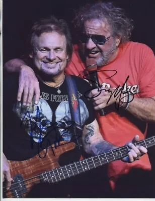 Van Halen  SAMMY HAGAR & MICHAEL ANTHONY  Signed AUTOGRAPH 163 • $4.25