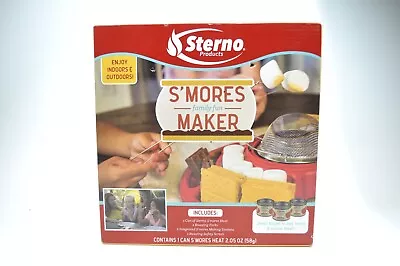 S'Mores Maker Red Campfire Kit Indoor / Outdoor Dishwasher Safe Family Fun NIB • $25.99