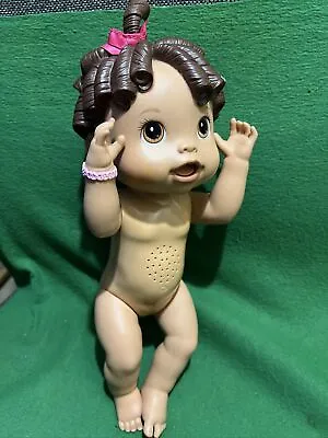 BABY ALIVE Hispanic Talking 2009 Hasbro C-078A Interactive Molded Hair Doll • $28