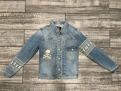 Mastermind Japan Denim Jacket New Order Mens Size Large • $1689